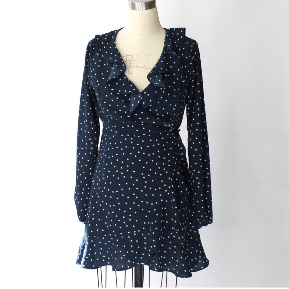 F21 Ruffle Midi Dress